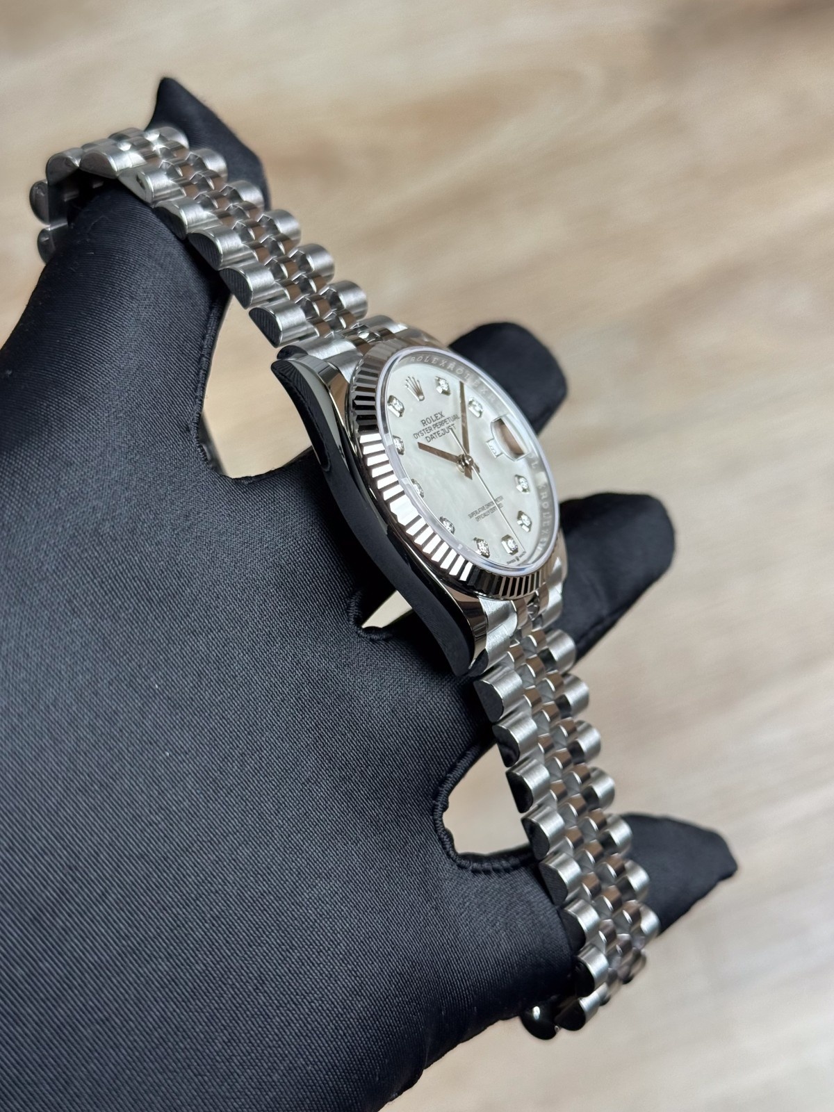 Rolex Datejust 36mm UNWORN 2026 MOP Pearl Diamond Fluted Jubilee 126234