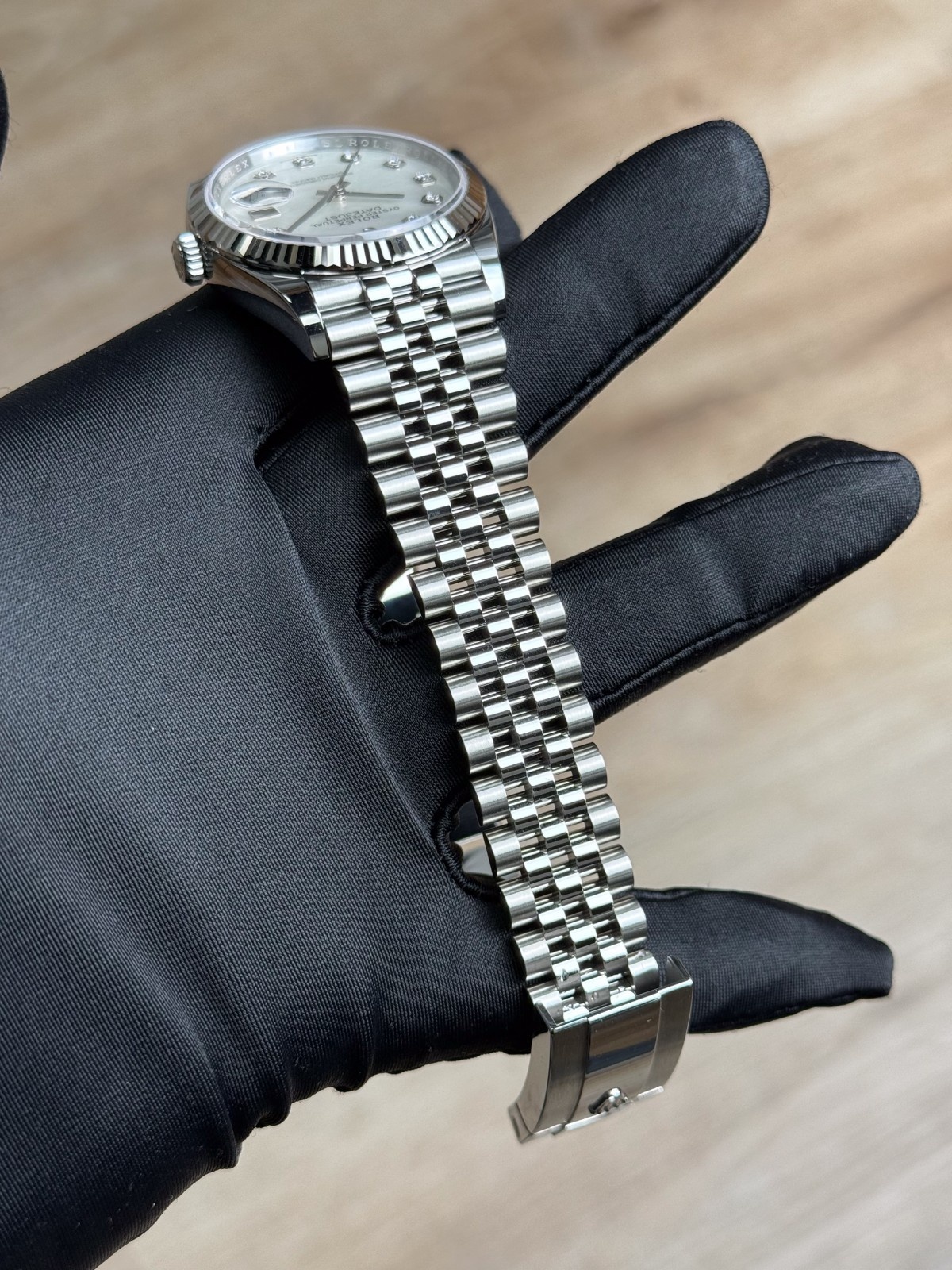 Rolex Datejust 36mm UNWORN 2026 MOP Pearl Diamond Fluted Jubilee 126234