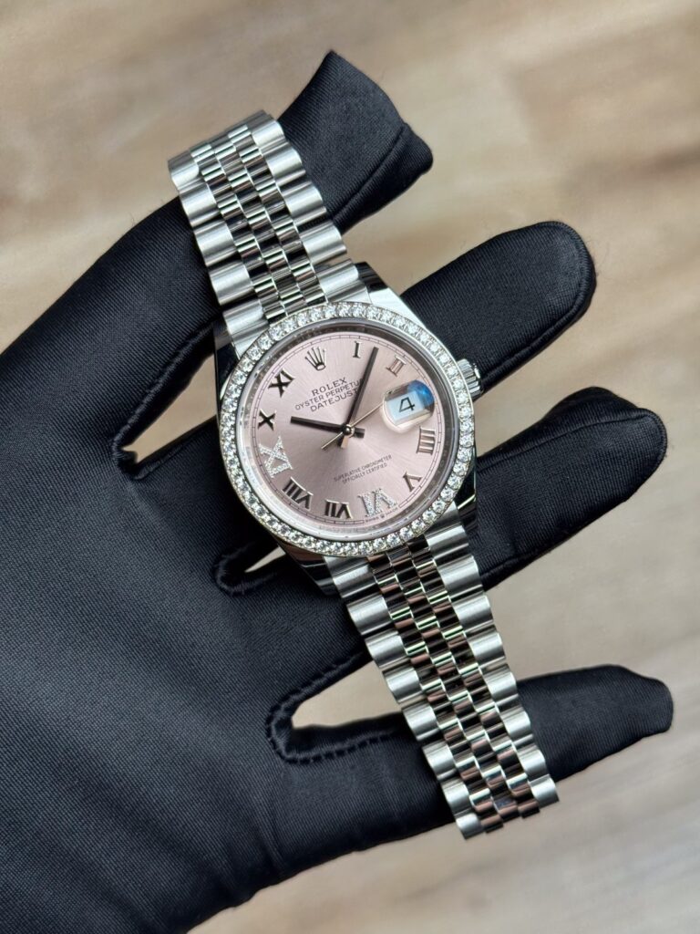 Rolex Datejust 36mm UNWORN 2026 Pink Roman VIIX Diamond Jubilee 126284RBR