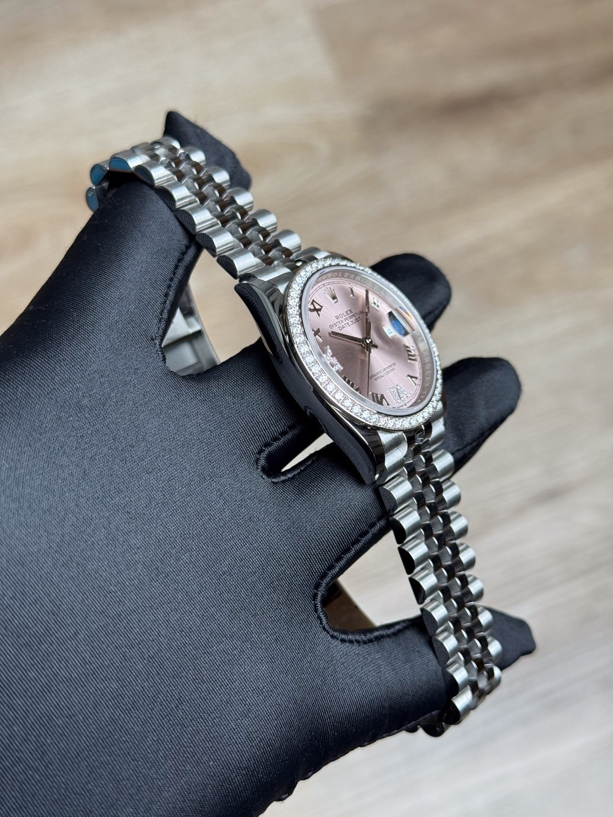 Rolex Datejust 36mm UNWORN 2026 Pink Roman VIIX Diamond Jubilee 126284RBR