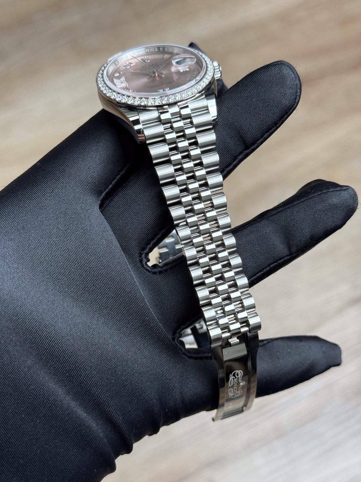 Rolex Datejust 36mm UNWORN 2026 Pink Roman VIIX Diamond Jubilee 126284RBR