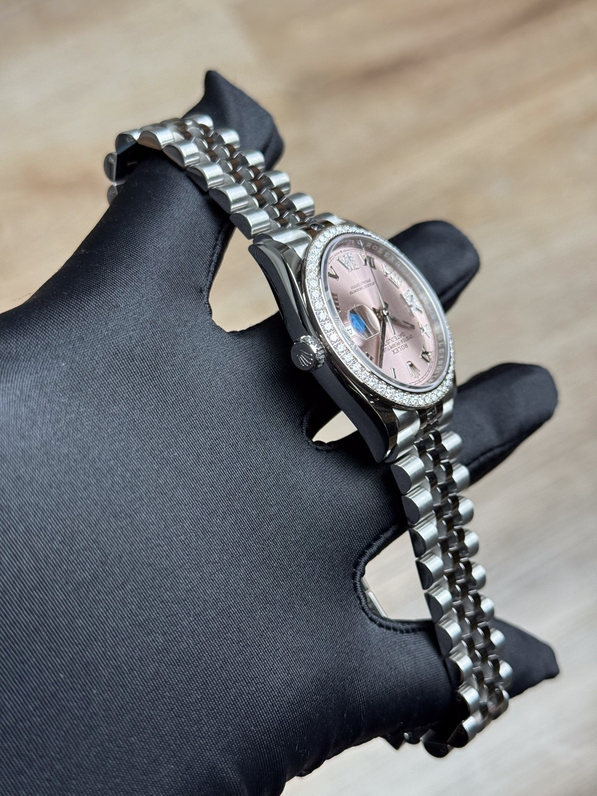 Rolex Datejust 36mm UNWORN 2026 Pink Roman VIIX Diamond Jubilee 126284RBR