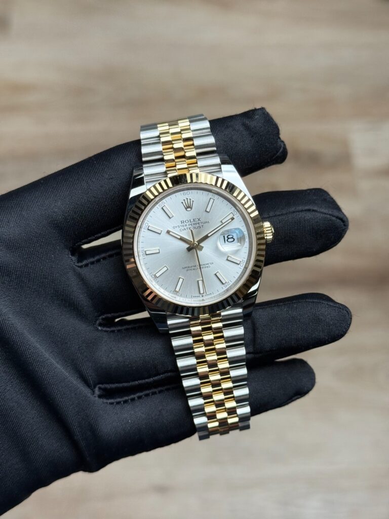 Rolex Datejust 41mm UNWORN 2026 Silver Index Fluted Jubilee 126333