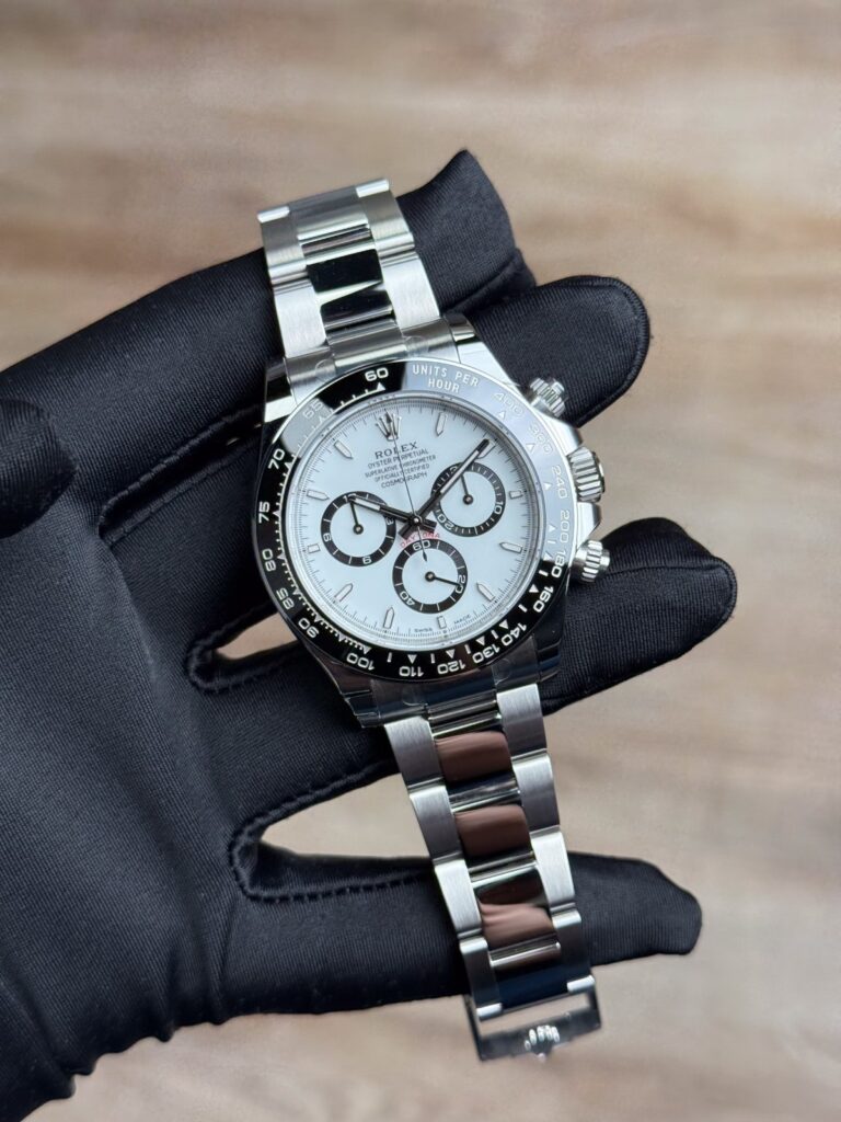 Rolex Daytona 40 White Panda Index Oyster 2026 Unworn 126500LN
