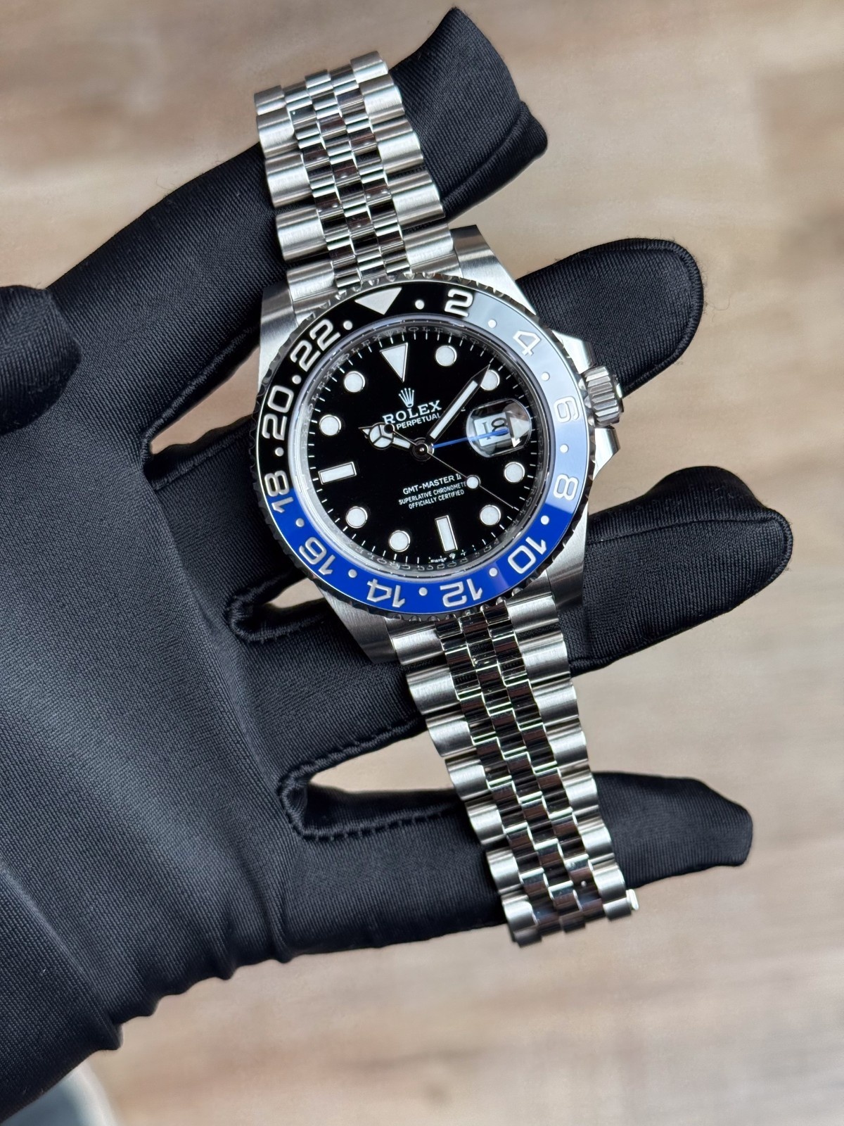 Rolex GMT-Master II UNWORN 2026 Batgirl 40mm Black/Blue Jubilee 126710BLNR