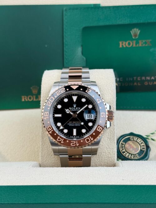 Rolex GMT-Master II 2025 Root Beer 40mm Black Oyster Preowned 126711CHNR