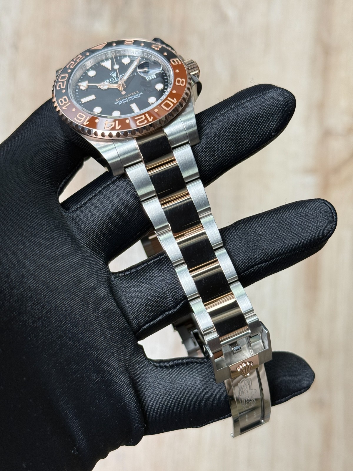 Rolex GMT-Master II 2025 Root Beer 40mm Black Oyster Preowned 126711CHNR