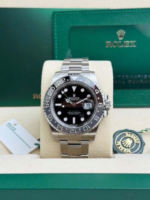 Rolex GMT-Master II UNWORN 2026 Bruce Wayne 40mm Black/Grey Oyster 126710GRNR