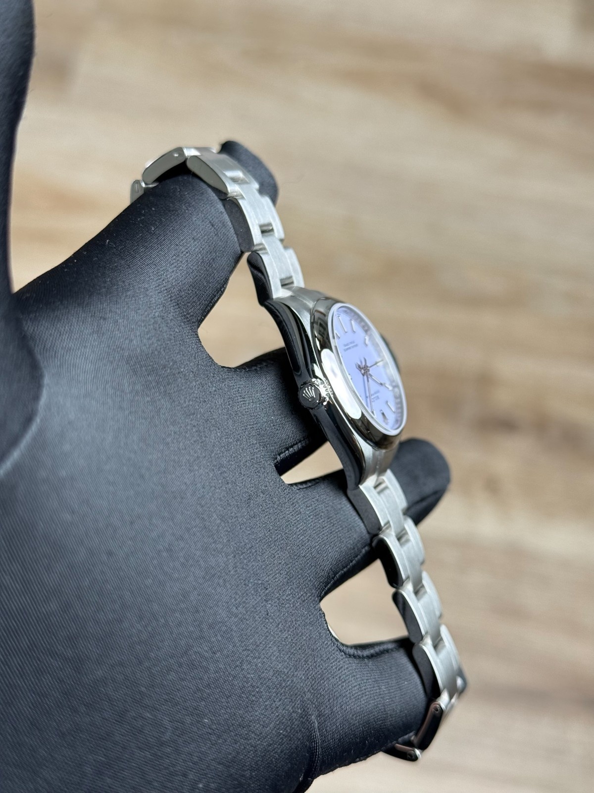 Rolex Oyster Perpetual 31 Lavender Index Smooth Oyster 2026 Unworn 277200