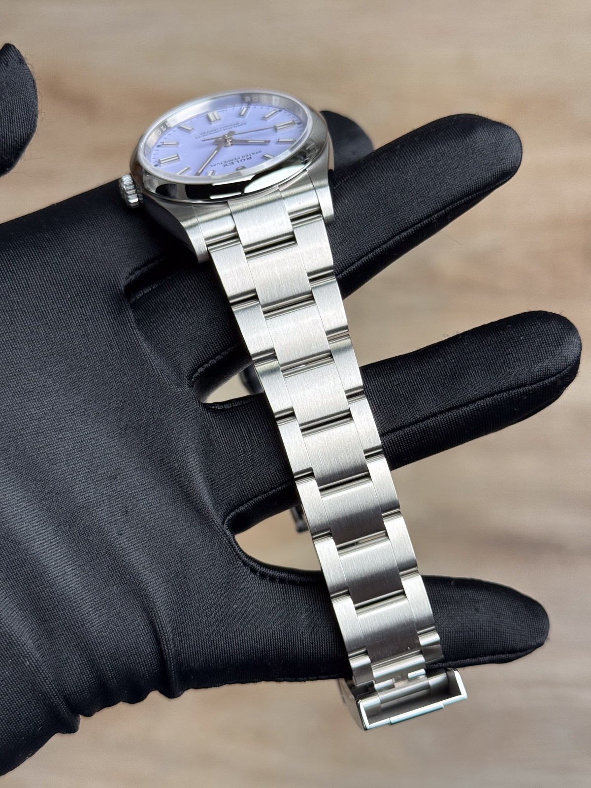 Rolex Oyster Perpetual 36mm UNWORN 2025 Lavender Purple Smooth Oyster 126000
