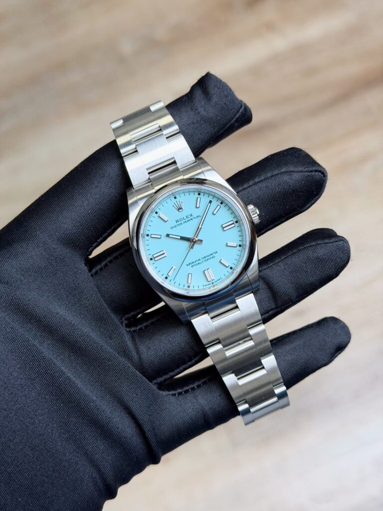 Rolex Oyster Perpetual 36mm UNWORN 2026 Turquoise Blue Index Oyster 126000