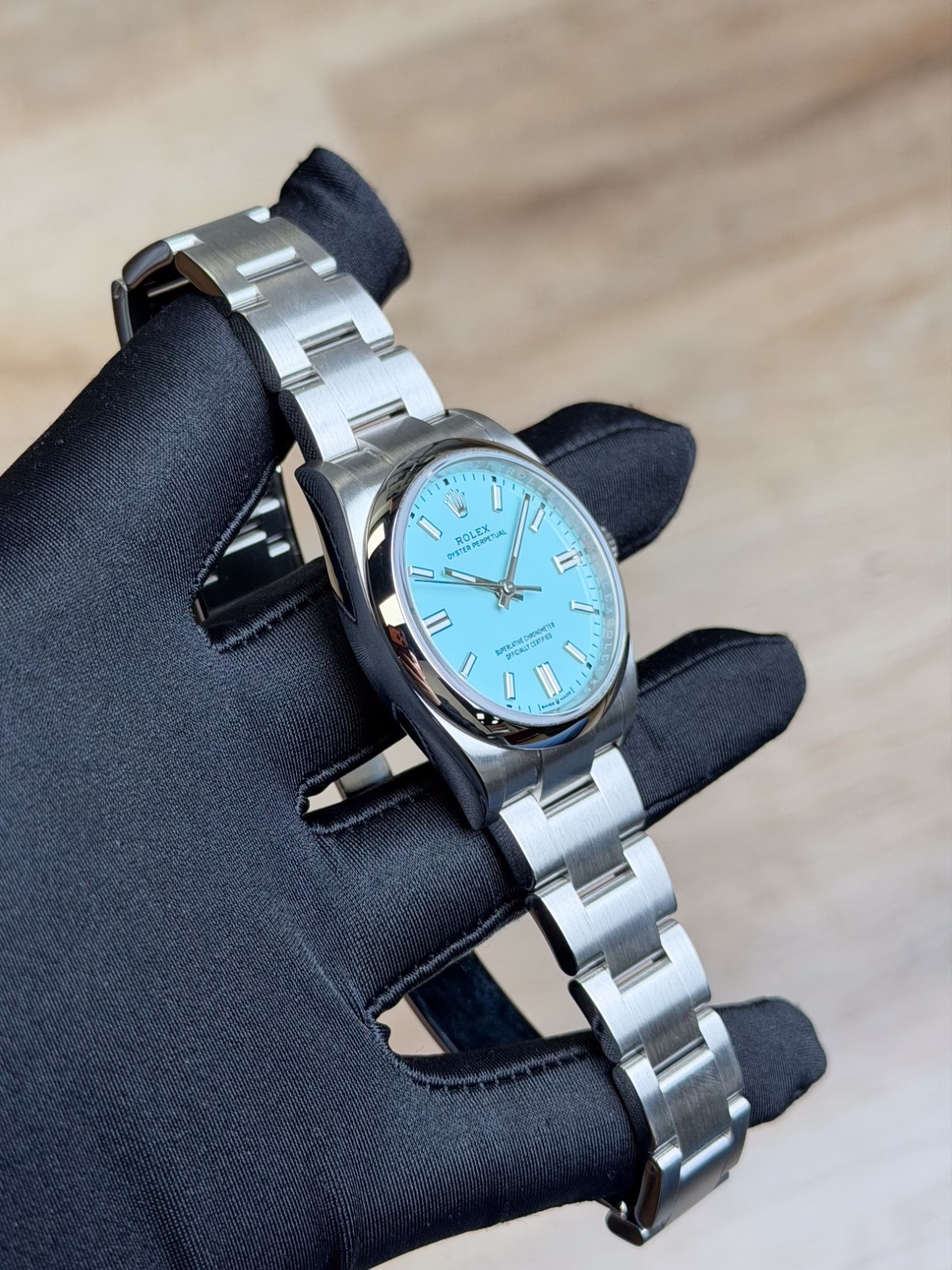 Rolex Oyster Perpetual 36 Turquoise Blue Smooth Oyster 2026 Unworn 126000