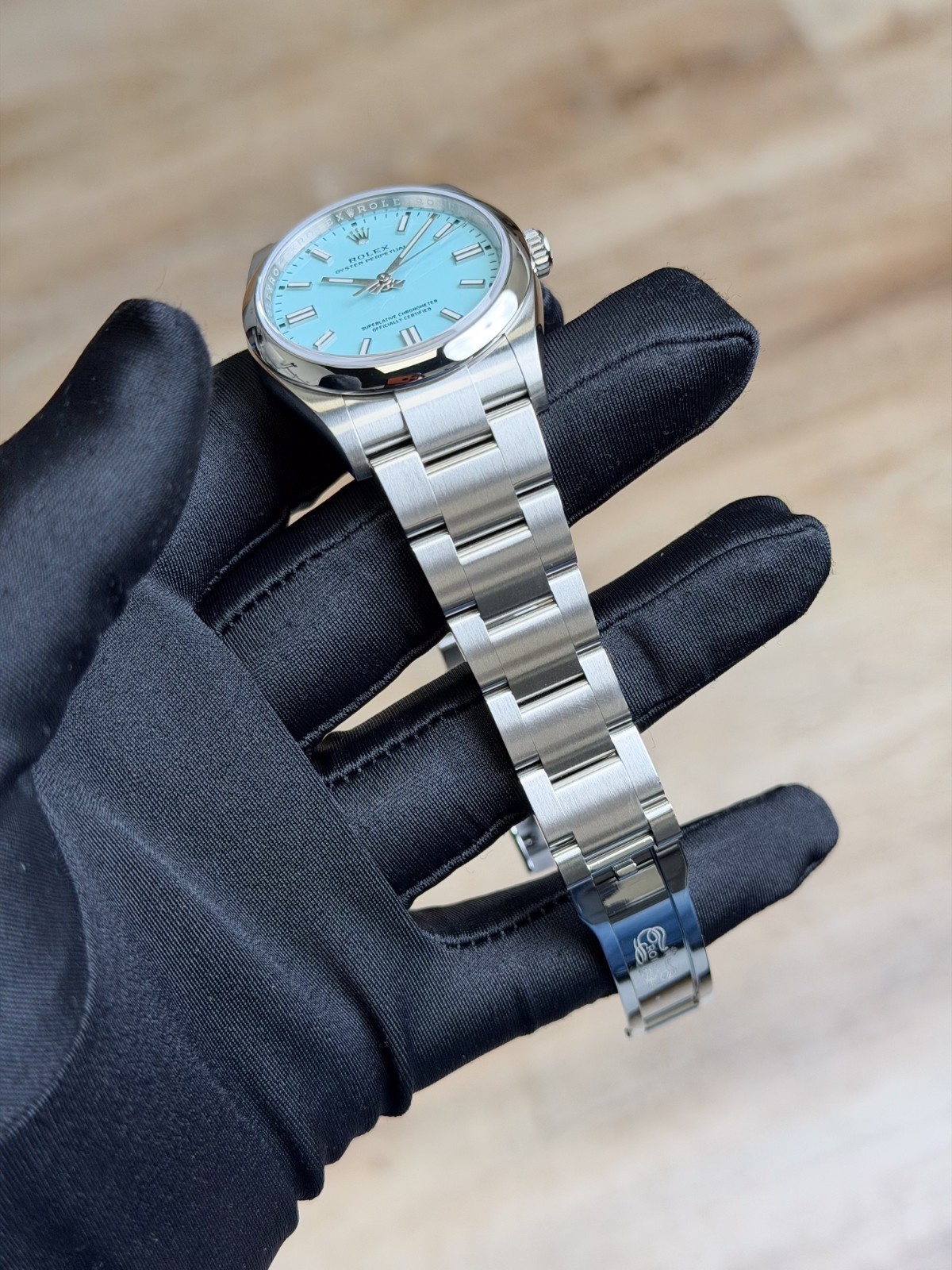 Rolex Oyster Perpetual 36 Turquoise Blue Smooth Oyster 2026 Unworn 126000