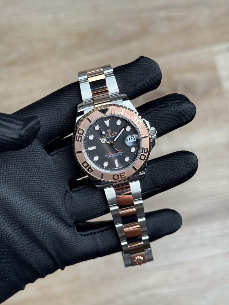 Rolex Yacht-Master 37mm UNWORN 2026 Black Rose Gold Oyster 268621