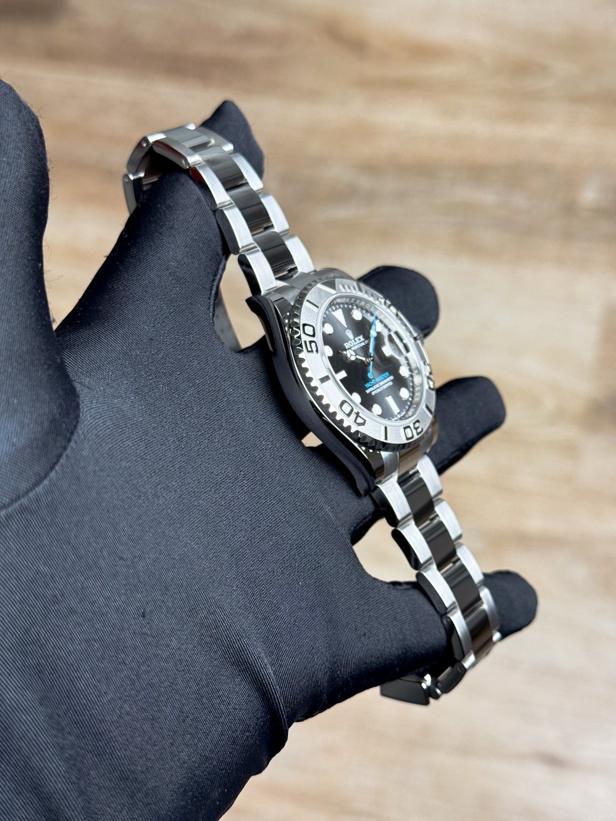 Rolex Yacht-Master 40 Rhodium Slate Grey Platinum Oyster Preowned 2024 126622