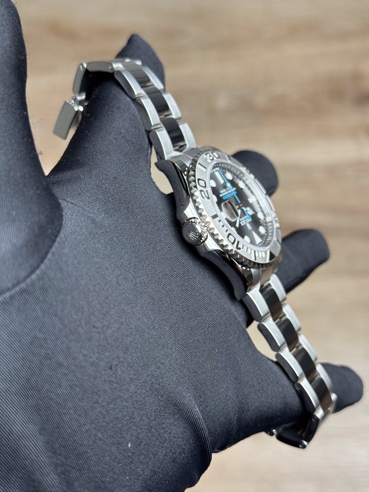Rolex Yacht-Master 40 Rhodium Slate Grey Platinum Oyster Preowned 2024 126622