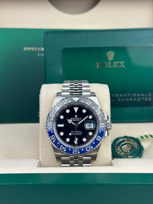 Rolex GMT-Master II 2024 Batgirl 40mm Black Jubilee Preowned 126710BLNR