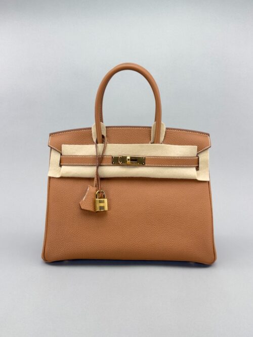 Hermes Birkin 30 Retourne Togo Gold Gold Hardware G Stamp 2026