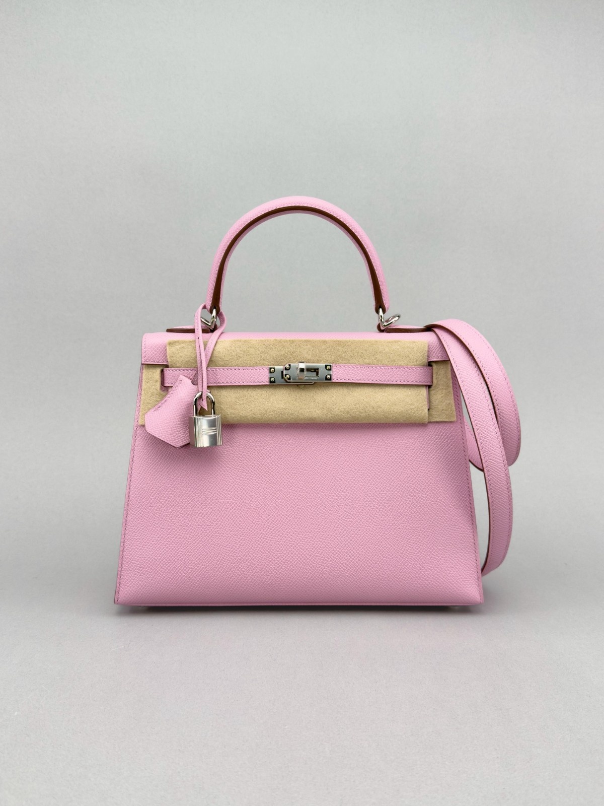 Hermes Kelly 25 Sellier Epsom Mauve Sylvestre Palladium Hardware K Stamp 2025
