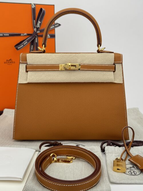 Hermes Kelly 25 Sellier Epsom Gold Gold Hardware G Stamp 2026