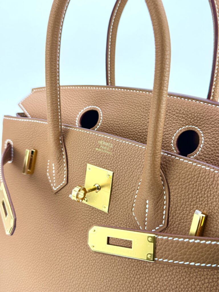 Hermes Birkin 30 Retourne Togo Gold Gold Hardware G Stamp 2026