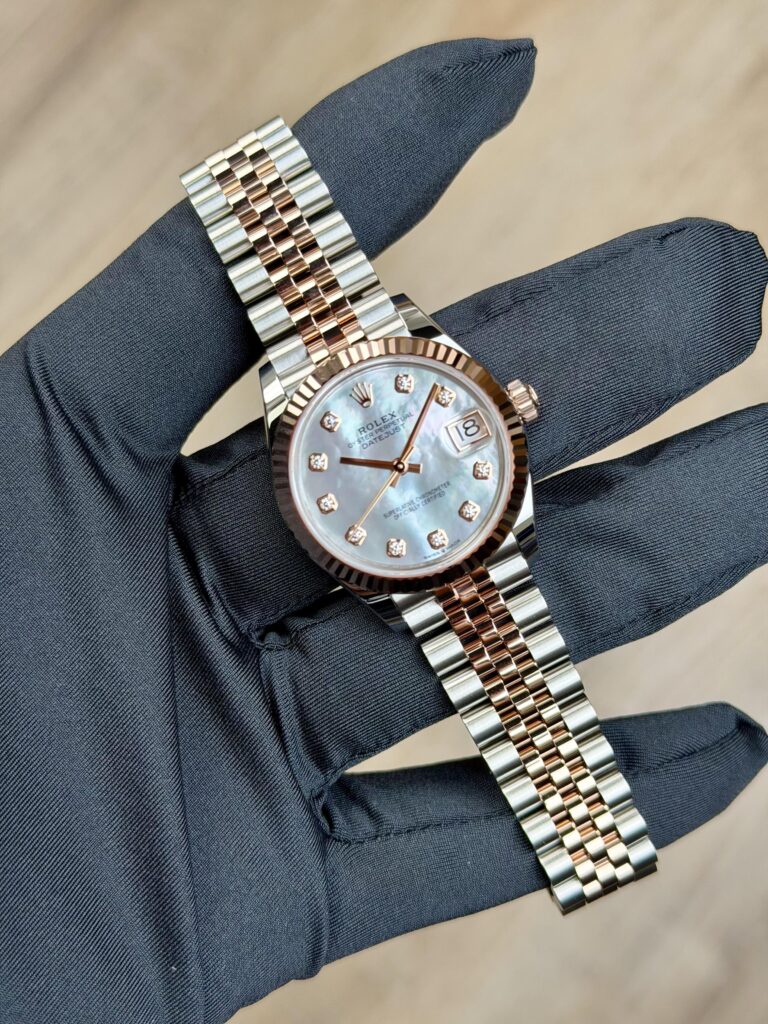 Rolex Datejust 31mm UNWORN 2026 MOP Pearl Diamond Fluted Jubilee 278271