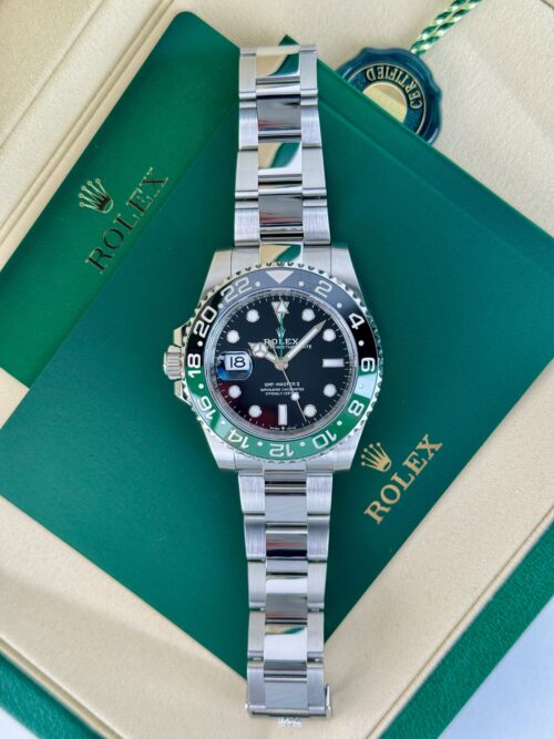 Rolex GMT-Master II UNWORN 2026 Sprite 40mm Black/Green Oyster 126720VTNR