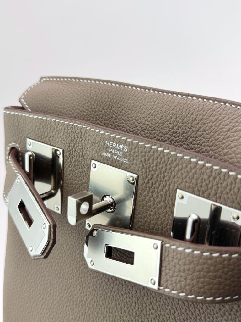Hermes Hac A Dos PM Retourne Togo Etoupe Palladium Hardware K Stamp 2025
