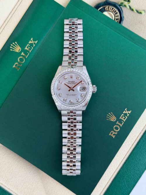 Rolex Datejust 28mm UNWORN 2026 MOP Pearl Diamond Jubilee 279384RBR