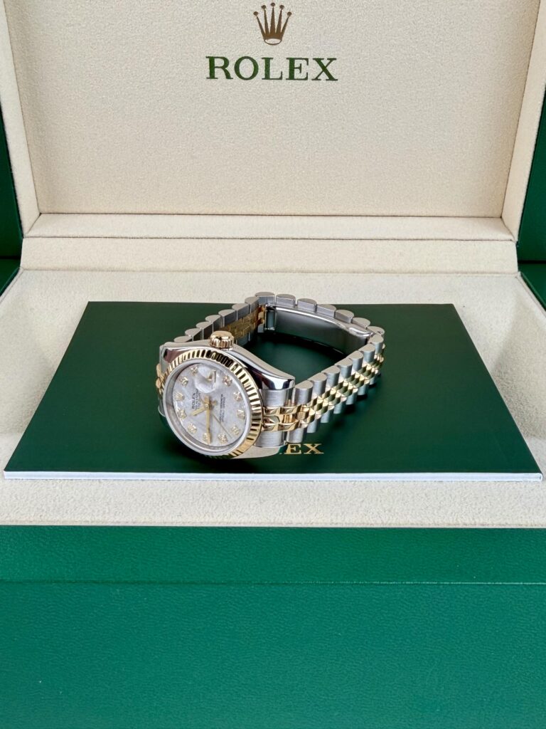 Rolex Datejust 26mm Meteorite Diamond Fluted Jubilee Preowned 179173