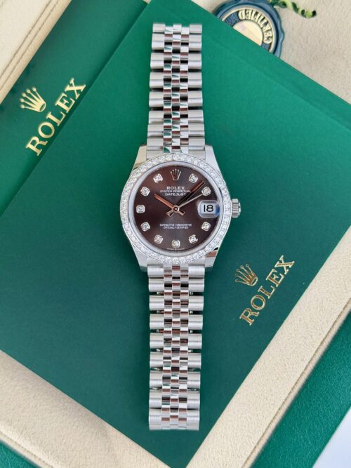 Rolex Datejust 31mm Unworn 2026 Grey Diamond Jubilee 278384RBR