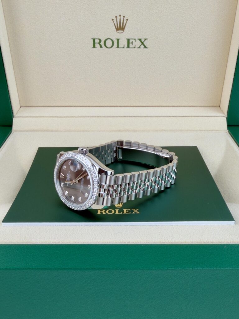 Rolex Datejust 31mm Unworn 2026 Grey Diamond Jubilee 278384RBR