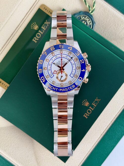 Rolex Yacht-Master II 44mm 2013 White/Blue Oyster Preowned 116681