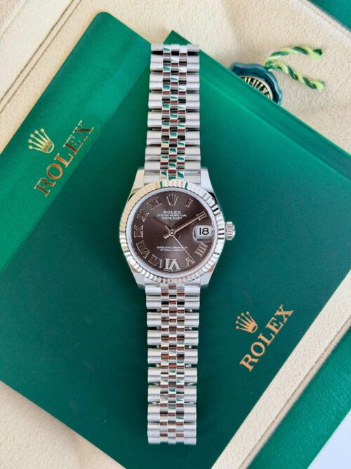 Rolex Datejust 31mm UNWORN 2026 Slate Gray Rhodium Roman VI Jubilee 278274