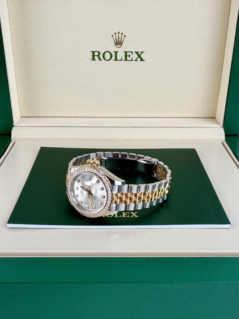Rolex Datejust 28mm UNWORN 2026 Silver Diamond Jubilee 279383RBR