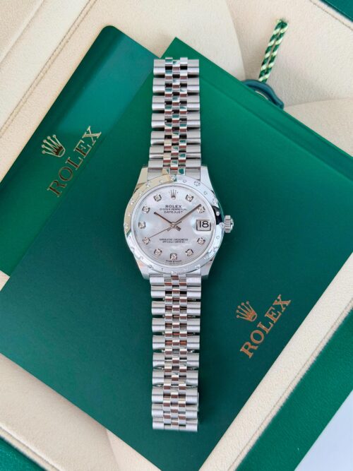 Rolex Datejust 31mm UNWORN 2026 MOP Pearl Diamond Domed Jubilee 278344RBR