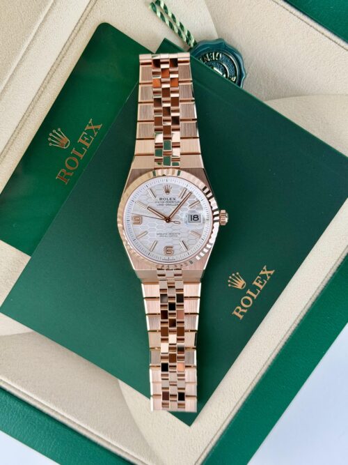 Rolex Land-Dweller 36mm UNWORN 2026 White Honeycomb Fluted Flat Jubilee 127235