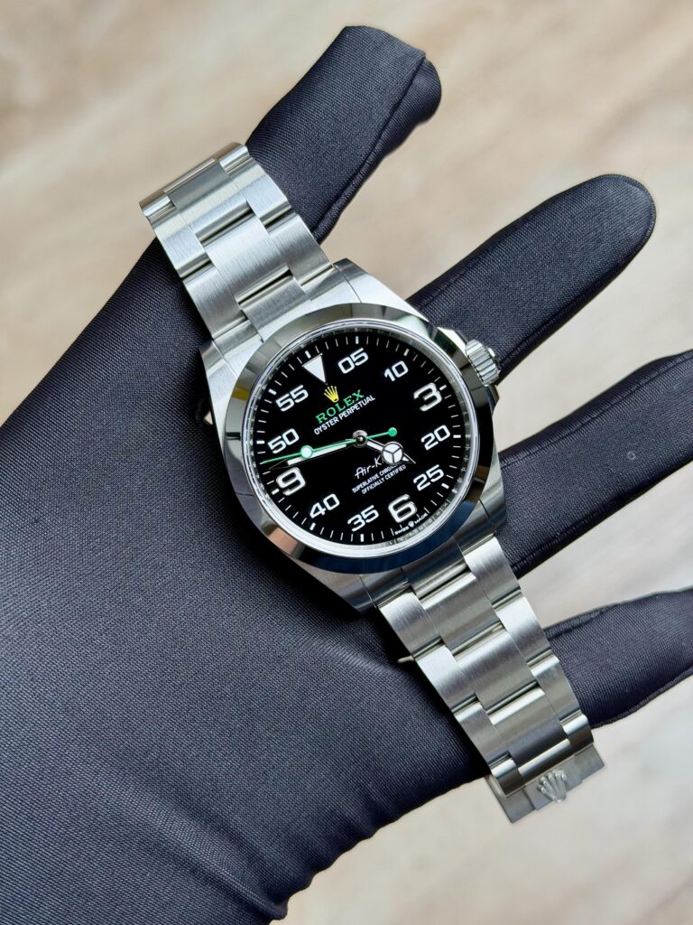 Rolex Air King 40mm UNWORN 2026 Black Arabic Smooth Oyster 126900