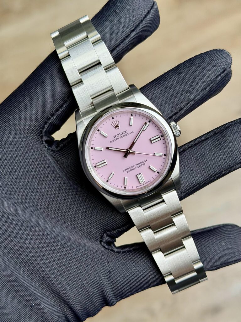 Rolex Oyster Perpetual 31mm UNWORN 2026 Pink Index Smoooth Oyster 277200