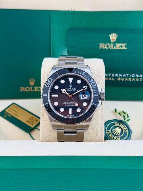 Rolex Yacht-Master 42 Black Dial Titanium Oyster 2026 Unworn 226627