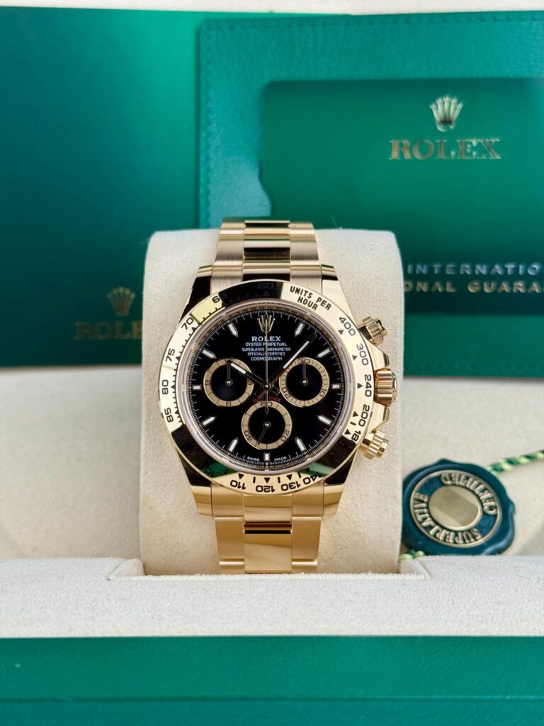 Rolex Daytona UNWORN 2026 Black/Black 40mm Index Oyster 126508