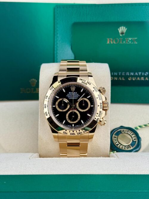 Rolex Daytona UNWORN 2026 Black/Black 40mm Index Oyster 126508