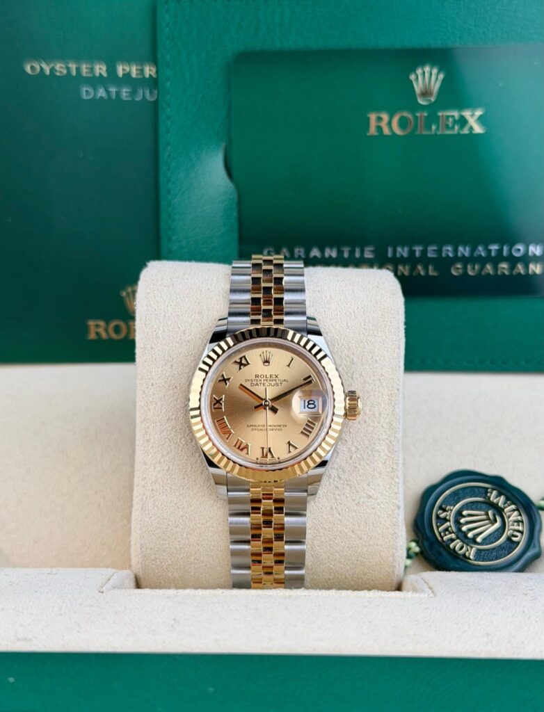 Rolex Datejust 28 Champagne Roman Fluted Jubilee 2026 Unworn 279173