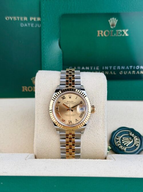 Rolex Datejust 28 Champagne Roman Fluted Jubilee 2026 Unworn 279173