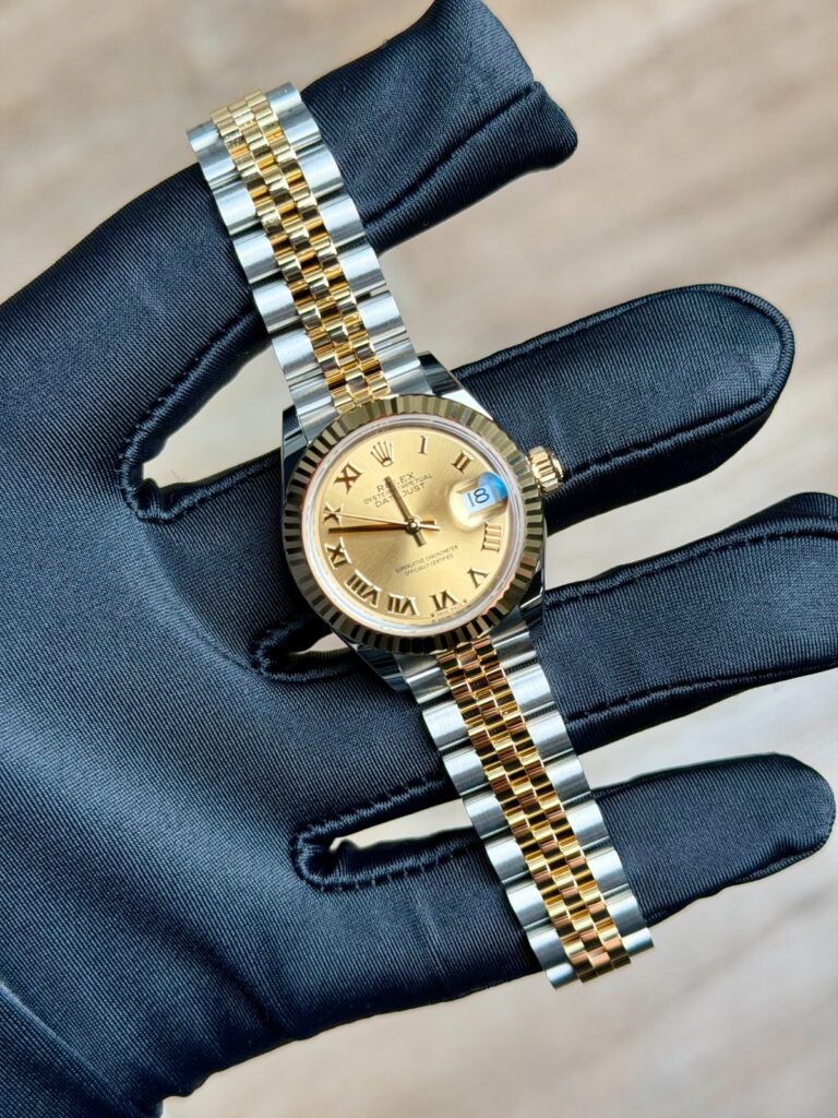 Rolex Datejust 28 Champagne Roman Fluted Jubilee 2026 Unworn 279173