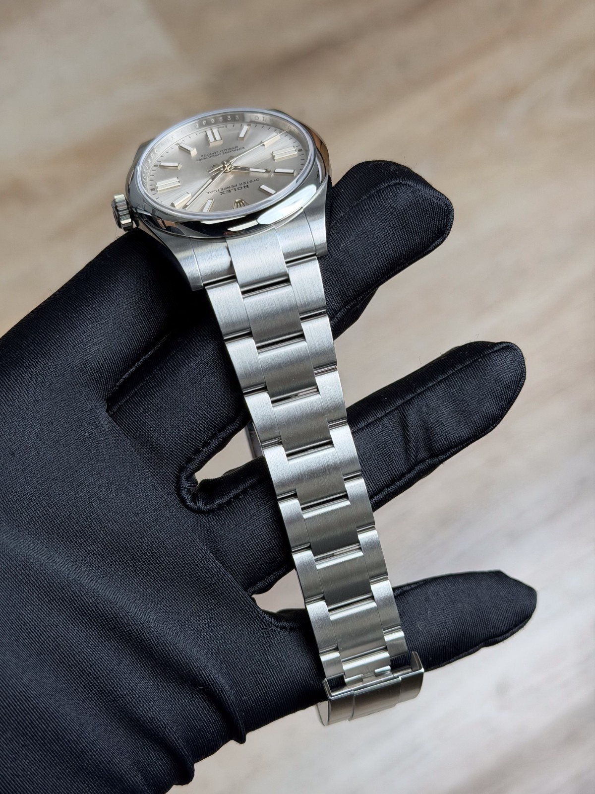 Rolex Oyster Perpetual 41mm Unworn 2026 Silver Index Sooth Oyster 134300