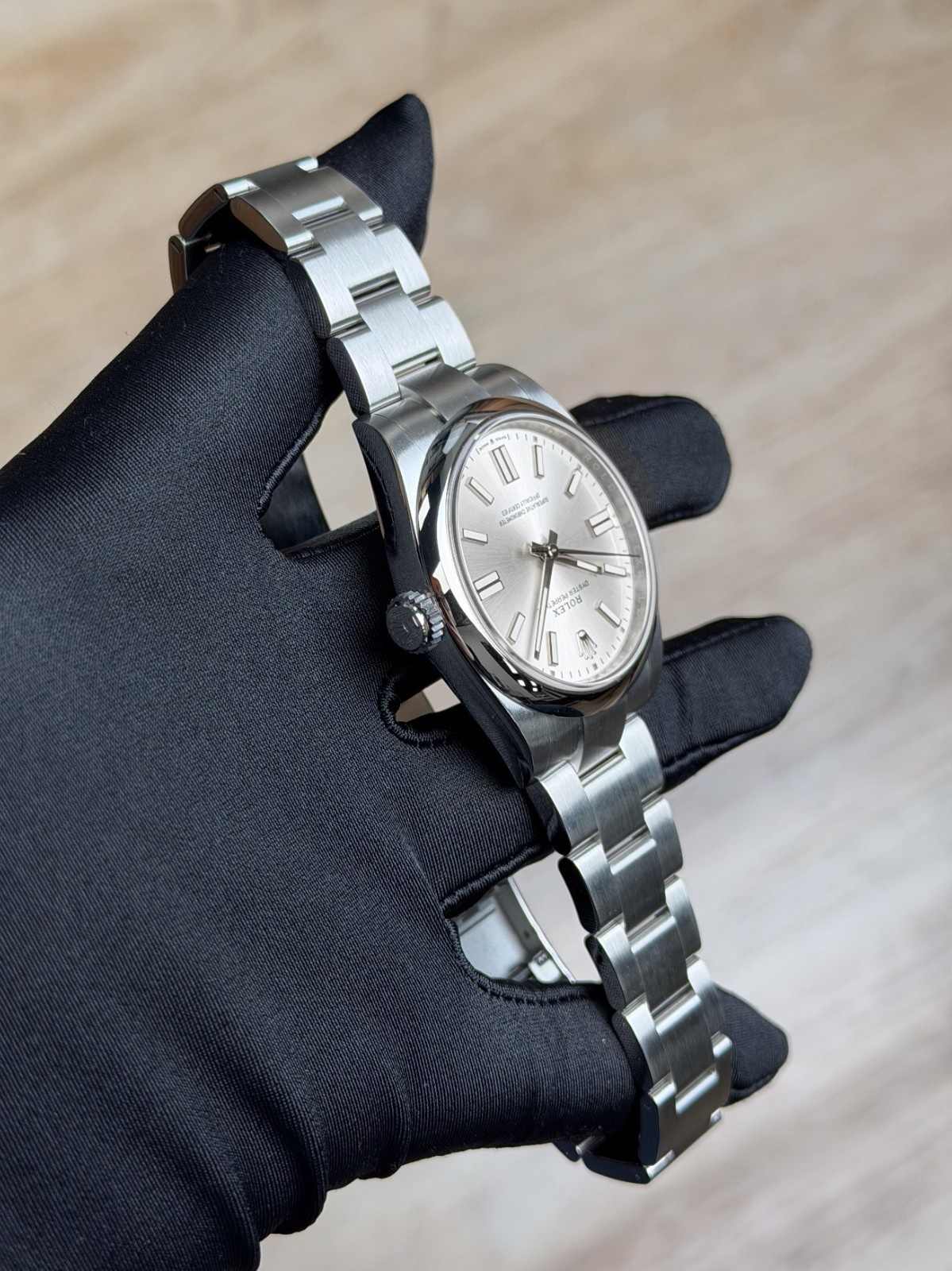 Rolex Oyster Perpetual 41mm Unworn 2026 Silver Index Sooth Oyster 134300