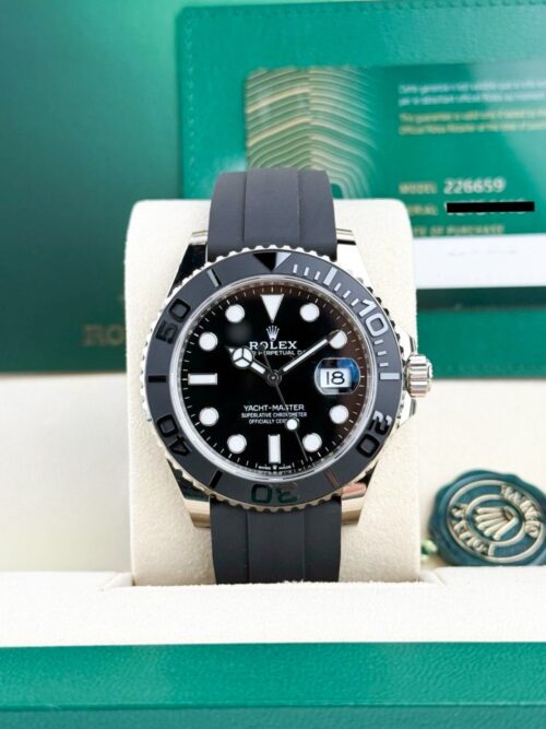 Rolex Yacht-Master 42mm 2021 Black/Black Oysterflex 226659