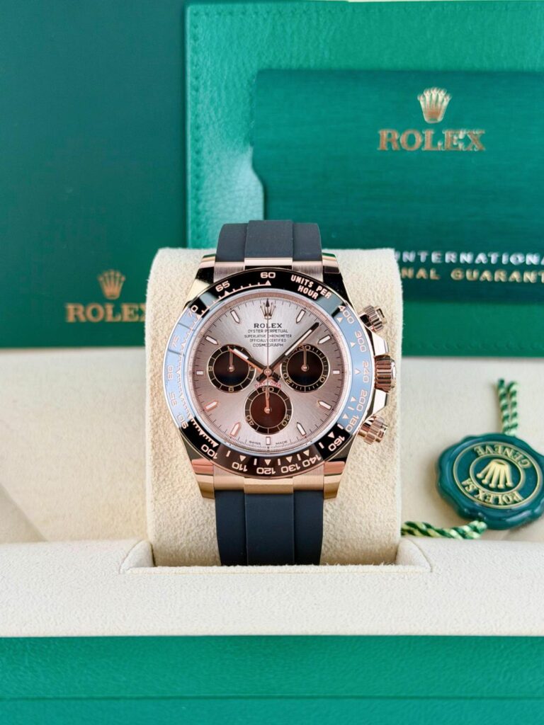 Rolex Daytona UNWORN 2026 Sundust/Black Index 40mm Oysterflex 126515LN