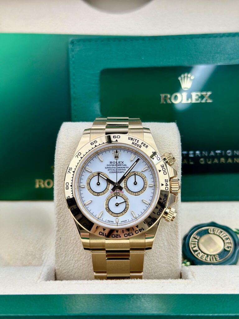 Rolex Daytona UNWORN 2026 White/White Index 40mm Oyster 126508